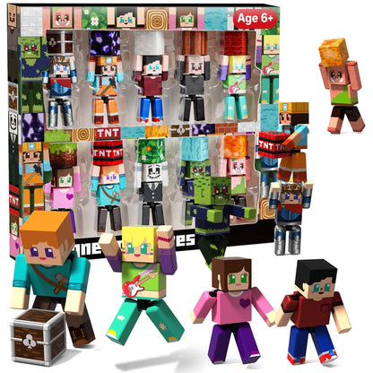Magnetopia™【Mini Nation】Blocs de construction magnétiques | 5-20 pièces | 5,7 cm | Littleman