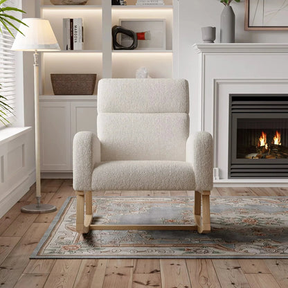 FLOVRA - Rocking Chair Teddy Dossier Haut