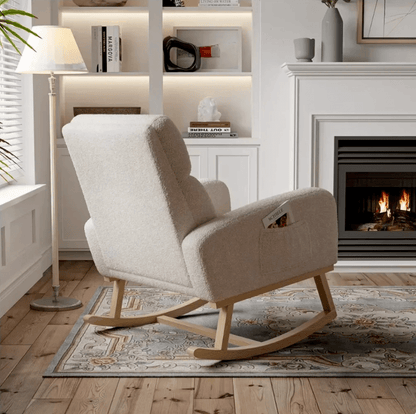 FLOVRA - Rocking Chair Teddy Dossier Haut