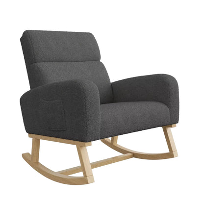 FLOVRA - Rocking Chair Teddy Dossier Haut
