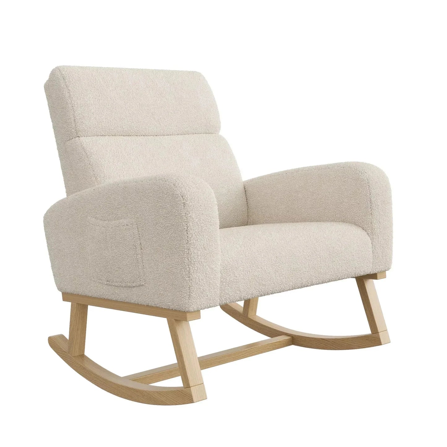 FLOVRA - Rocking Chair Teddy Dossier Haut