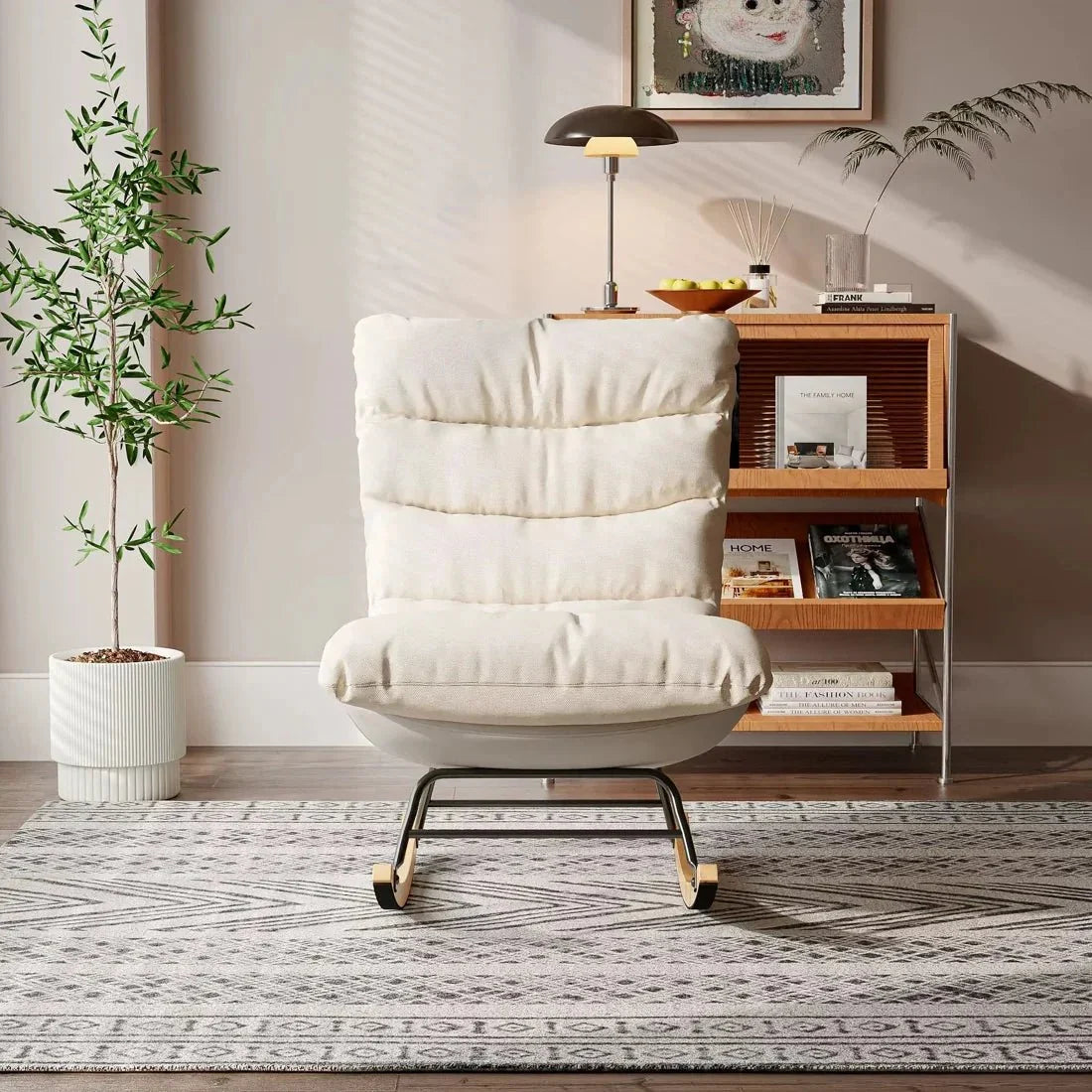 MELLOW – Fauteuil à Bascule Confort Cocon