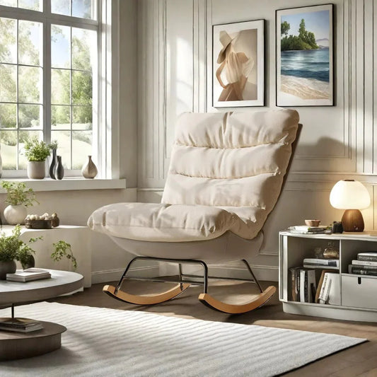MELLOW – Fauteuil à Bascule Confort Cocon
