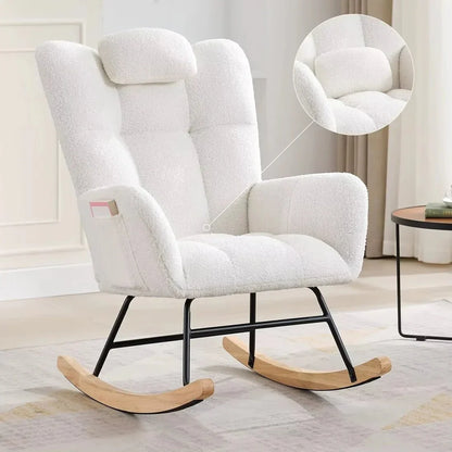 ROVKA - Rocking Chair Teddy Confortable