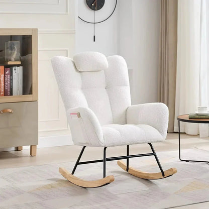 ROVKA - Rocking Chair Teddy Confortable