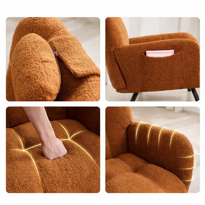 ROVKA - Rocking Chair Teddy Confortable