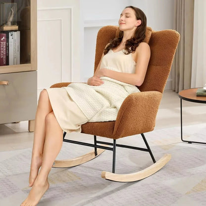 ROVKA - Rocking Chair Teddy Confortable