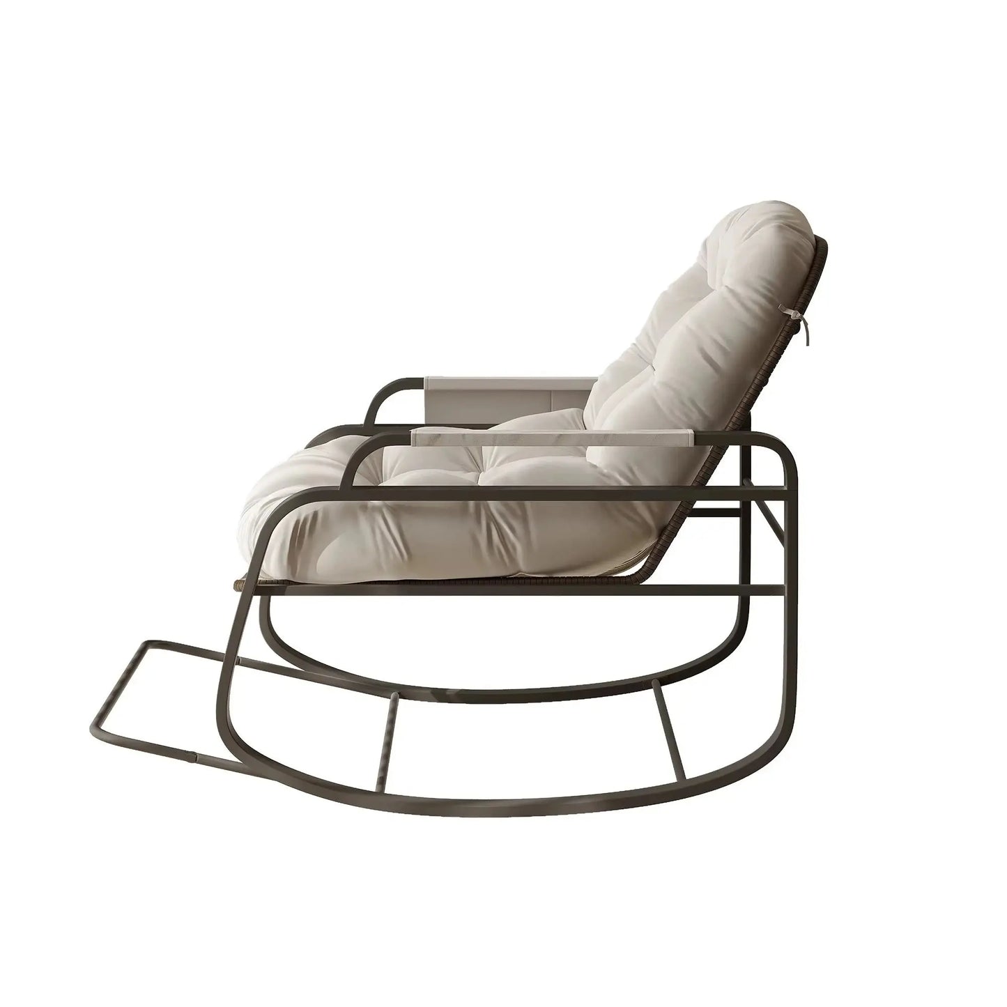 SOLENA – Rocking Chair Rotin Extérieur