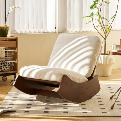 KANOA CHAIR – Rocking Chair Rétro Velours