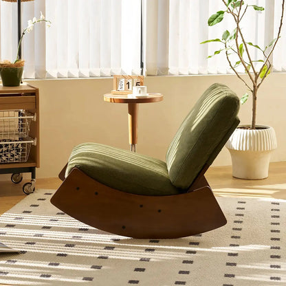 KANOA CHAIR – Rocking Chair Rétro Velours